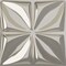 Ekena Millwork 19 5/8in. W x 19 5/8in. H Riley EnduraWall Decorative 3D Wall Panel Covers 2.67 Sq. Ft. WP20X20RLBCR - alternate 1